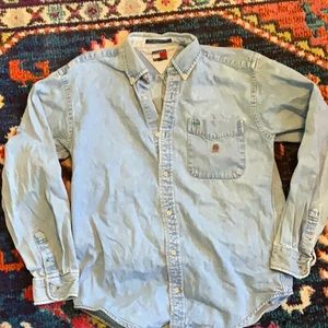 Vintage Tommy Hilfiger denim shirt